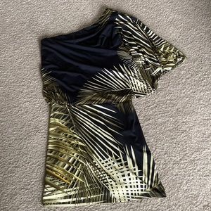 NWT Jessica Simpson one shoulder dress